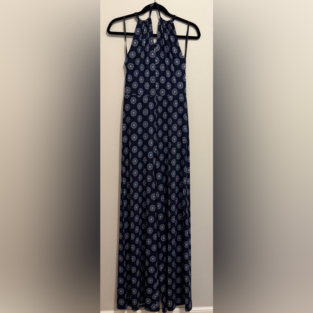 Forever 21 Dark Blue Patterned Jumper